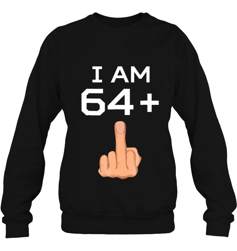 I Am 64 Plus Middle Finger Funny 65Th Birthday Mugs