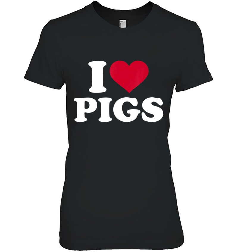 I Love Pigs Hoodie