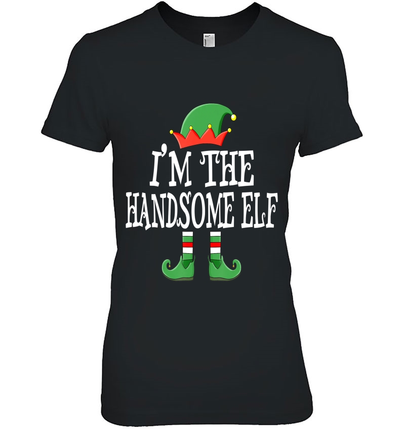 I'm The Handsome Elf Group Matching Family Christmas Hoodie