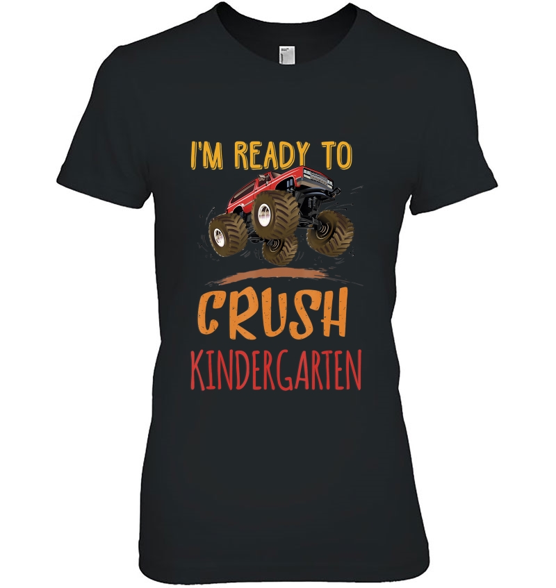 Im Ready To Crush Kindergarten Shirt Tractor Boys Kids Gift Hoodie