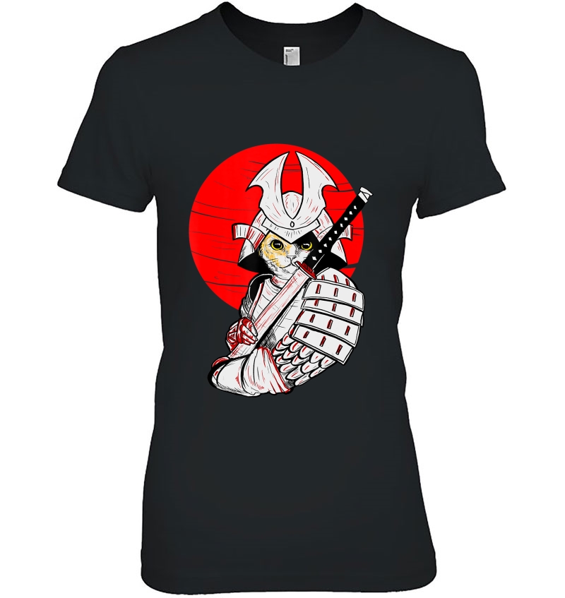 Japanese Samurai Cat Katana - Japanese Bobtail Cat Anime Hoodie