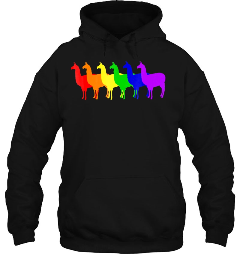 Llama Gay Pride Week Shirt Lgbt Rainbow Ally Alpaca Mugs