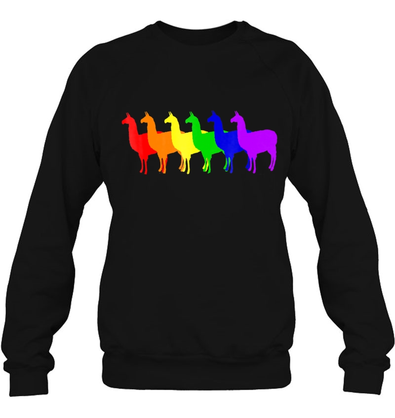 Llama Gay Pride Week Shirt Lgbt Rainbow Ally Alpaca Mugs