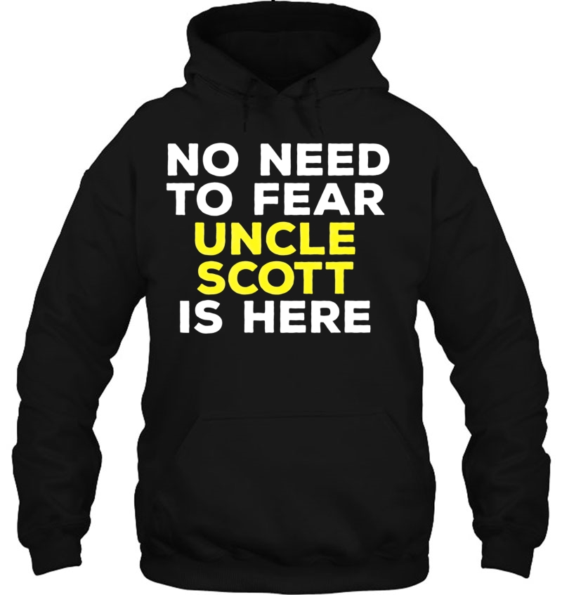 Mens Scott Funny Uncle Gift Family Mens Graphic Name Hoodie