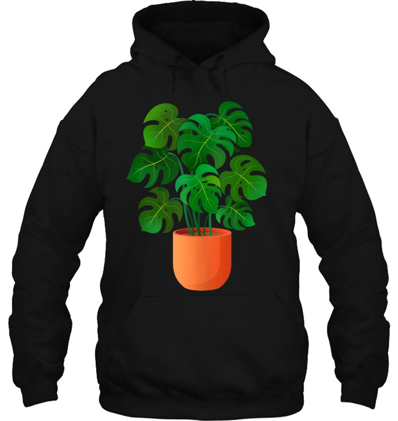 Monstera Deliciosa Swiss Cheese Plant Lover Funny Cute Gift Tank Top Hoodie