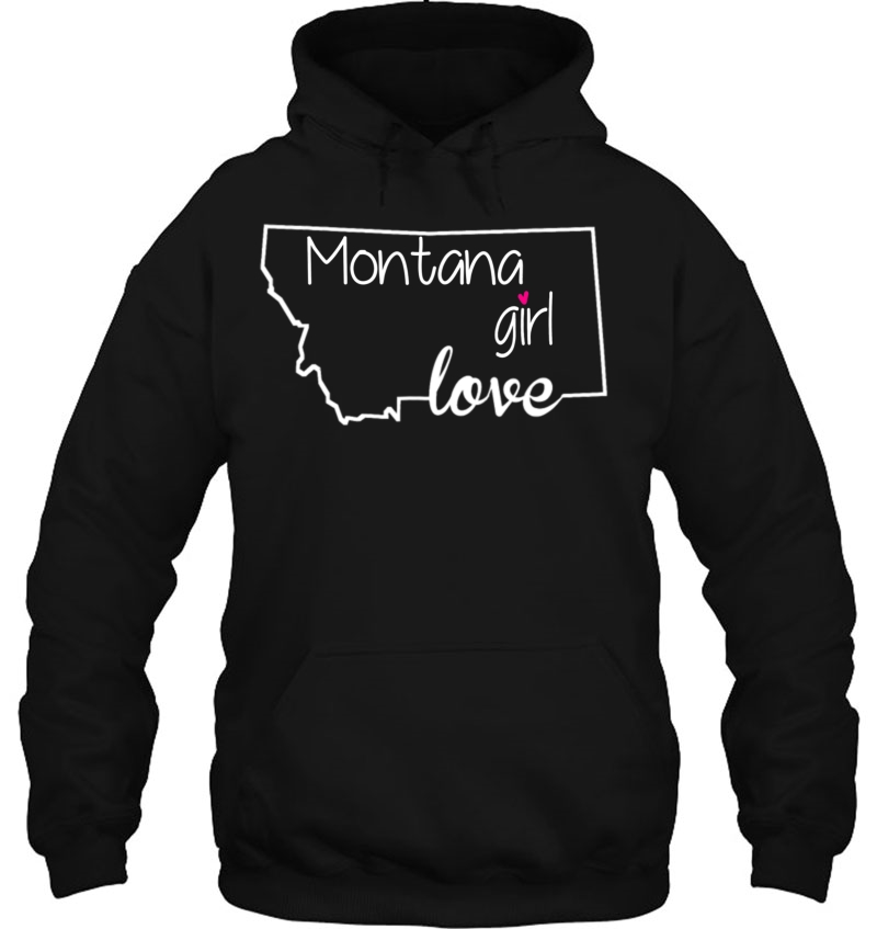 Montana Girl Tshirt Love Montana State Home Shirt Mugs