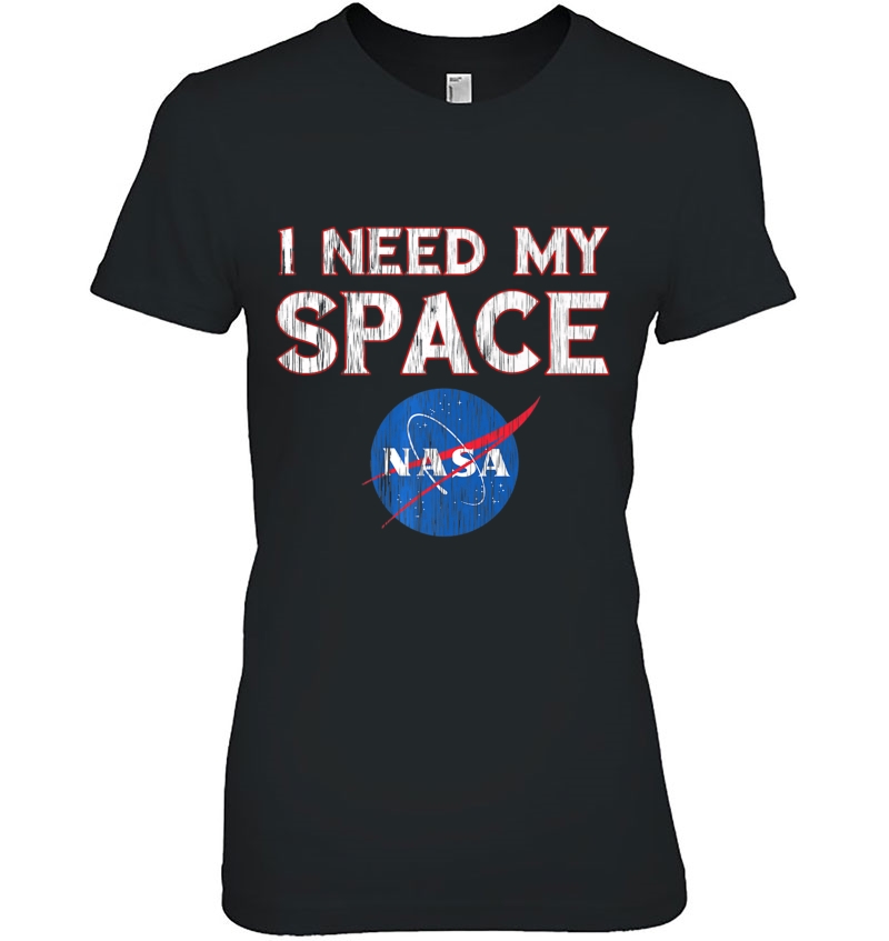 Nasa Distressed Logo I Need My Space Give Me Hoodie