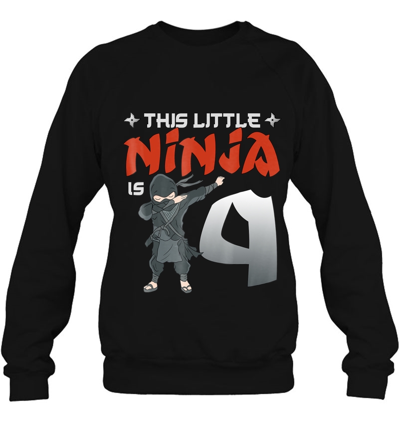 Ninja 9Th Birthday Party Shirt - Ninja Theme Party Wear Mugs