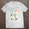 Llama Pajama Shirt Cute & Adorable Tshirt Gift Tee