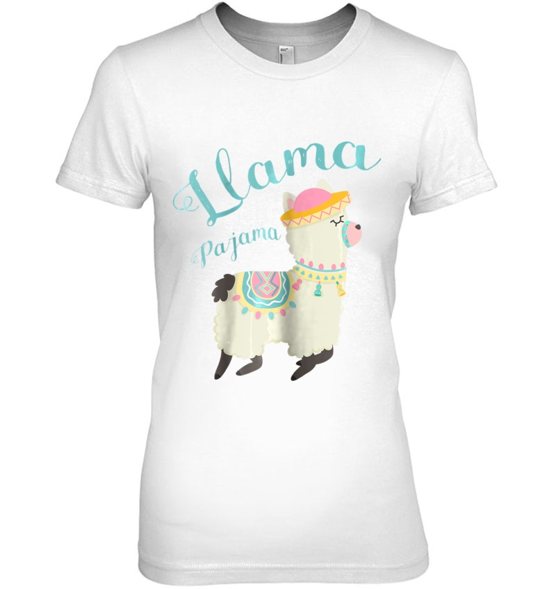 Llama Pajama Shirt Cute & Adorable Tshirt Gift Hoodie