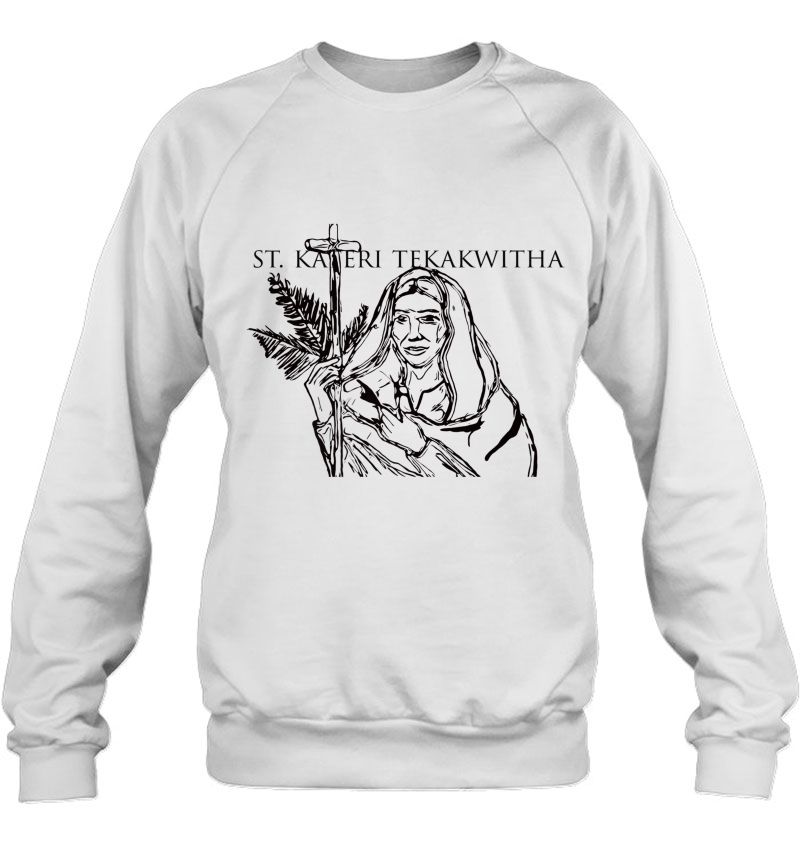 St. Kateri Tekakwitha (Basic Black Sketch) Mugs