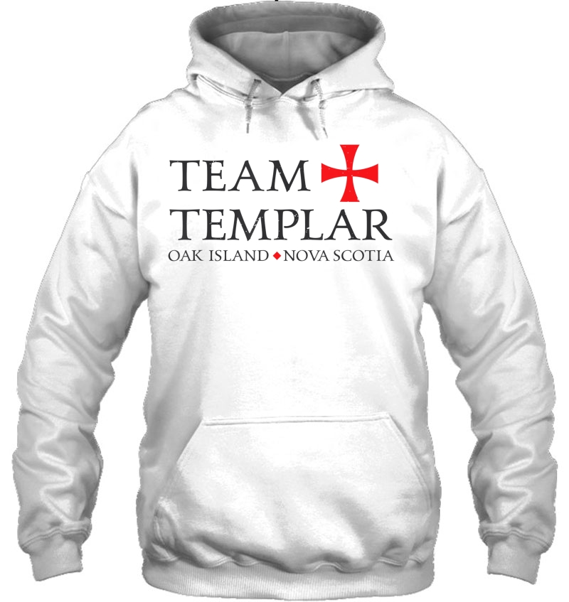 Team Templar Funny Oak Island Treasure Hoodie