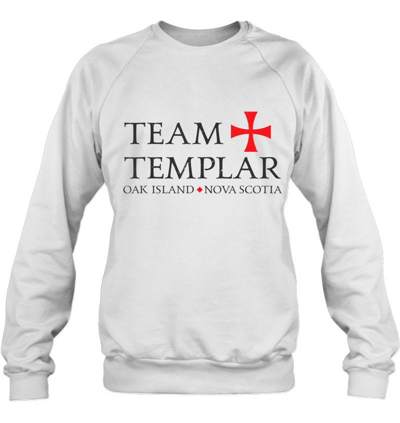 Team Templar Funny Oak Island Treasure Sweatshirt