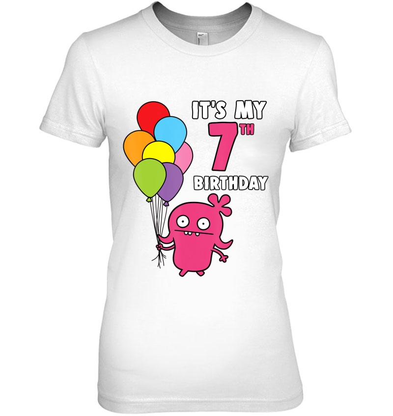 Uglydolls Shirt 7Th Birthday Moxy Birthday Girl Kids Shirt Ladies Tee