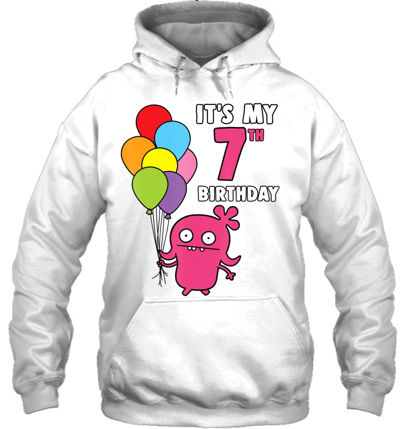 Uglydolls Shirt 7Th Birthday Moxy Birthday Girl Kids Shirt Hoodie