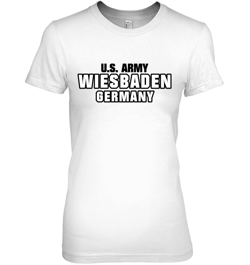 Wiesbaden Us Army Usaf Air Force Veteran Germany Hoodie