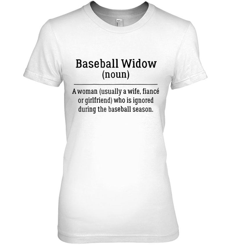 Womens Baseball Widow Hoodie