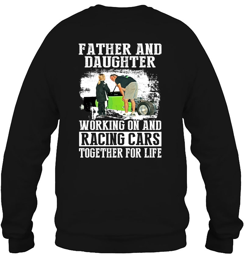 Father And Daughter Working On And Racing Cars Together For Life Mugs