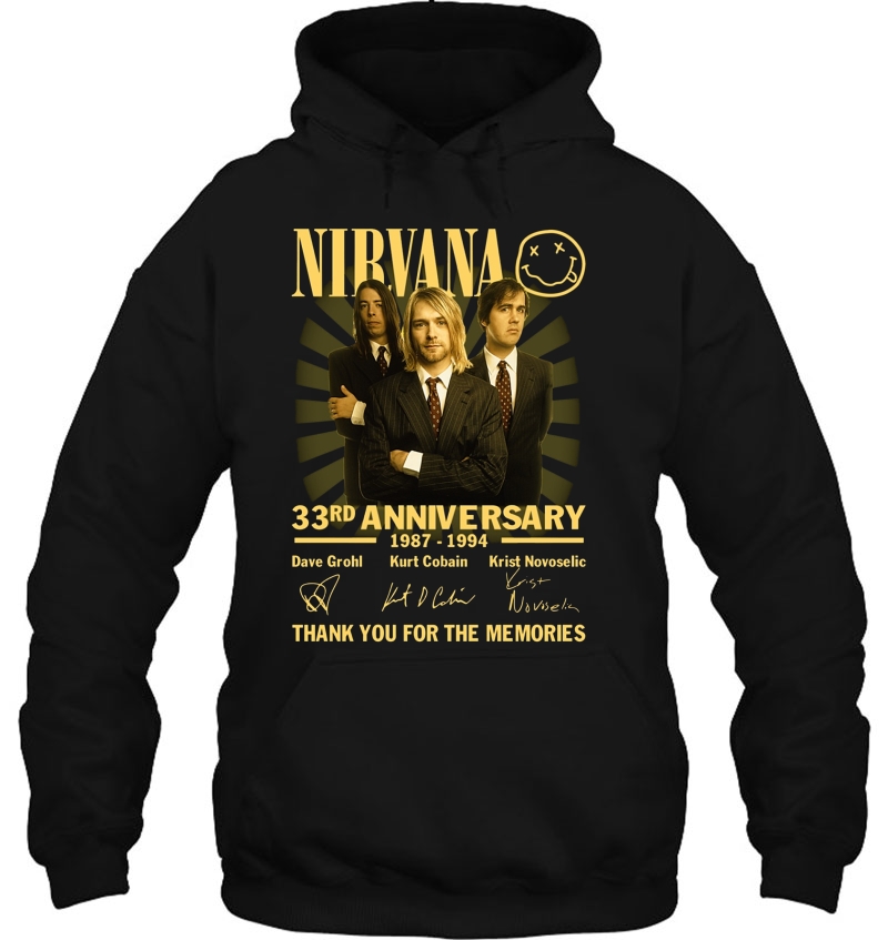 Nirvana 33rd Anniversary 1987-1994 Thank You For The Memories Mugs