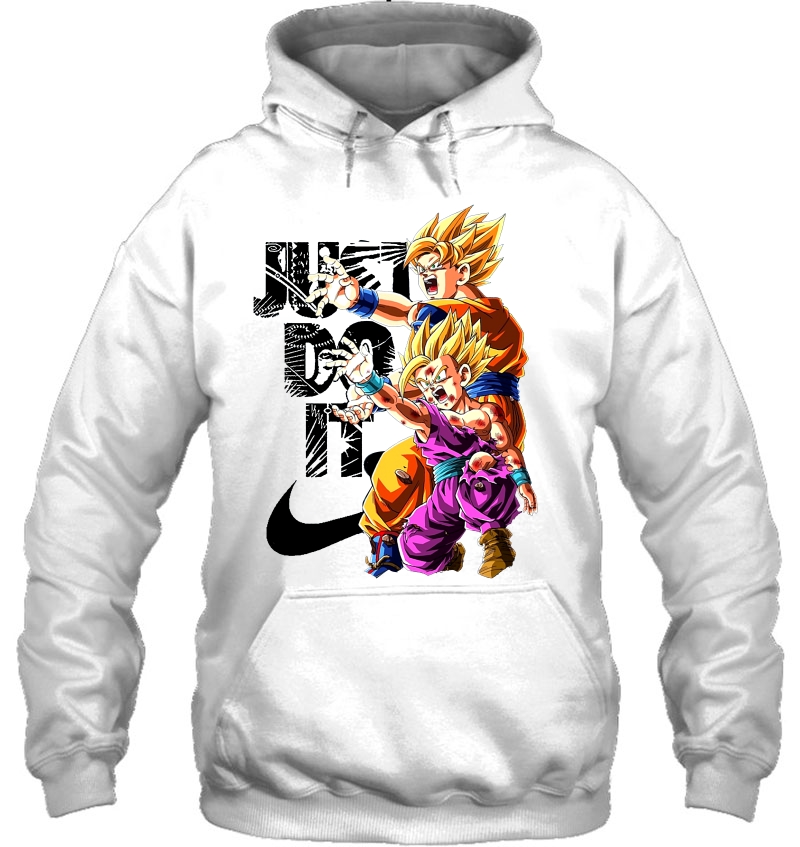 Just Do It Son Goku And Son Gohan Saiyans Of Earth Dragon Ball Mugs