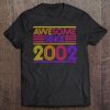 18Th Birthday Gifts - Awesome Since 2002 Ver2 Tee