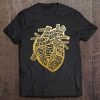 Anatomical Heart Cardiac Nurse Parts Of Heart Tee