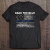 Back The Blue Defund Congress American Flag Police Tee