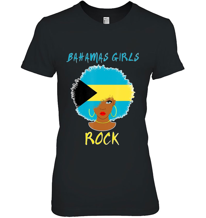 Bahamas Flag Girls Rock - Bahamian Women Attitude Hoodie