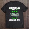 Birthday Boy Time To Level Up Video Game Boys Gamer Tee