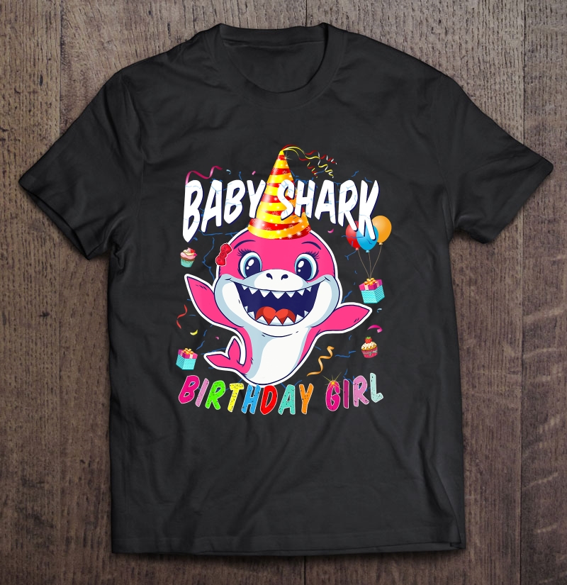 Birthday Girl Baby Shark Shirt