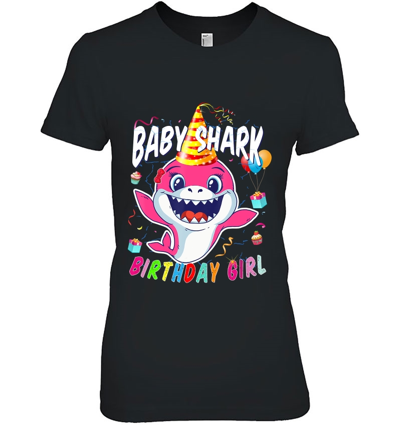 Birthday Girl Baby Shark Hoodie