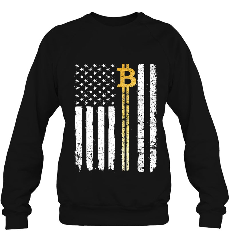 Bitcoin Us Flag America Bitcoins Mining Crypto Gold Mugs