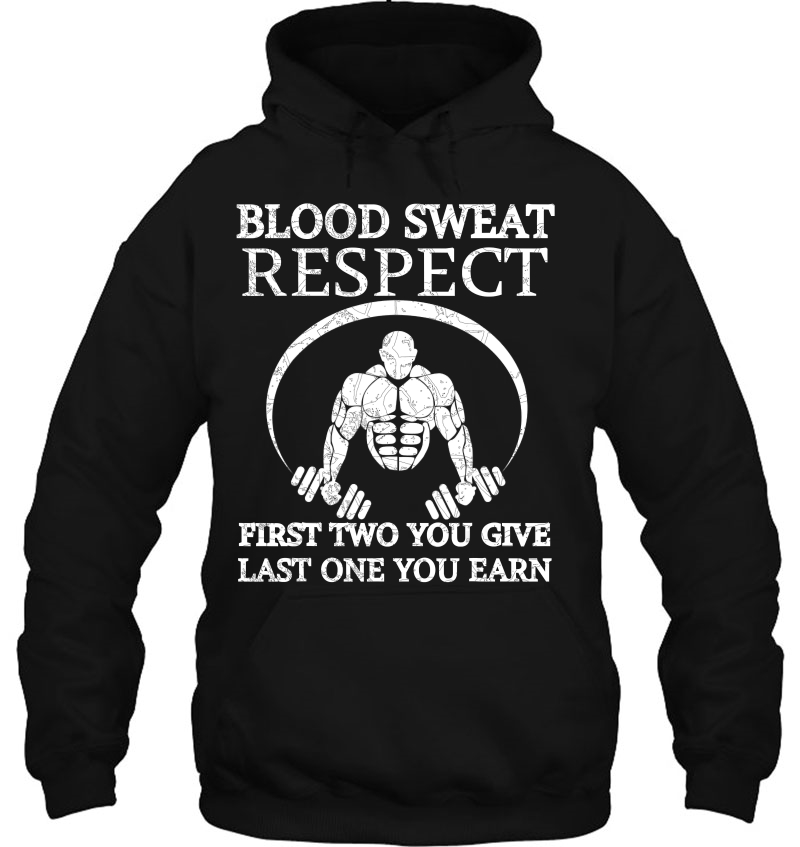 Blood Sweat Respect Tee,Work Out Motivation Top, Get To Work Mugs