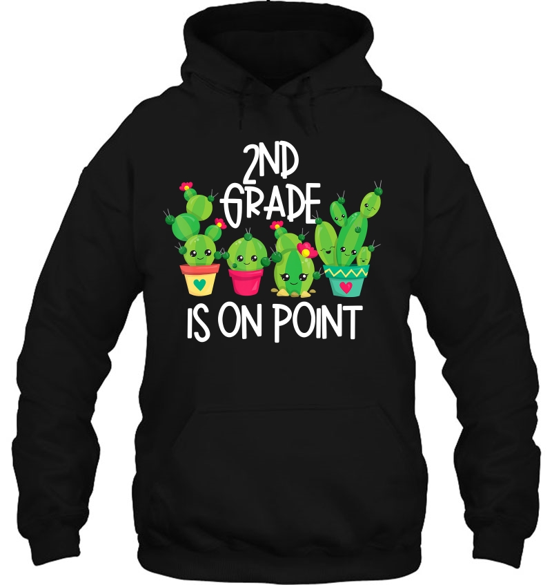 Cactus Shirt 2Nd Grade Is On Point Kids School Teacher Mugs