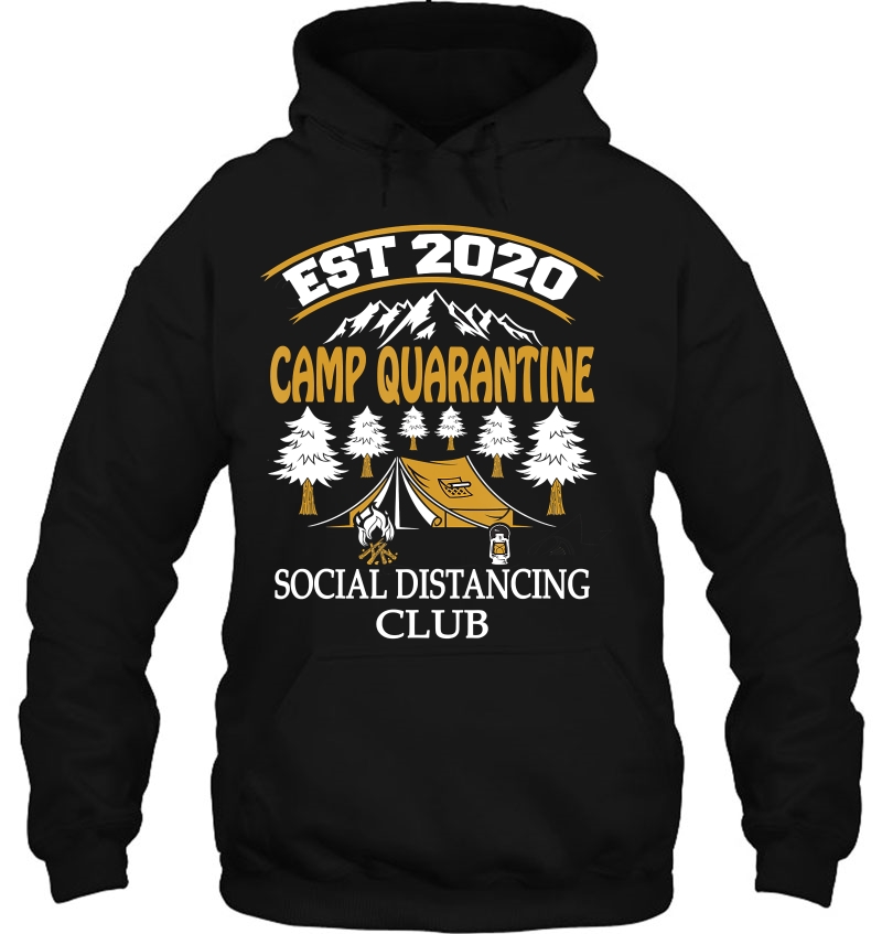 Camp Quarantine Social Distancing Club Funny Camping Mugs