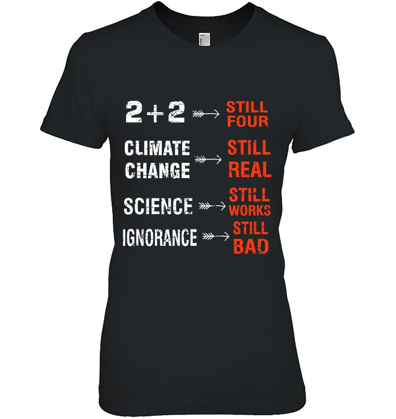 Climate Change Science Tshirt Hoodie