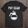 Coffee Pot Head Coffee Shirt - Men & Women Tee