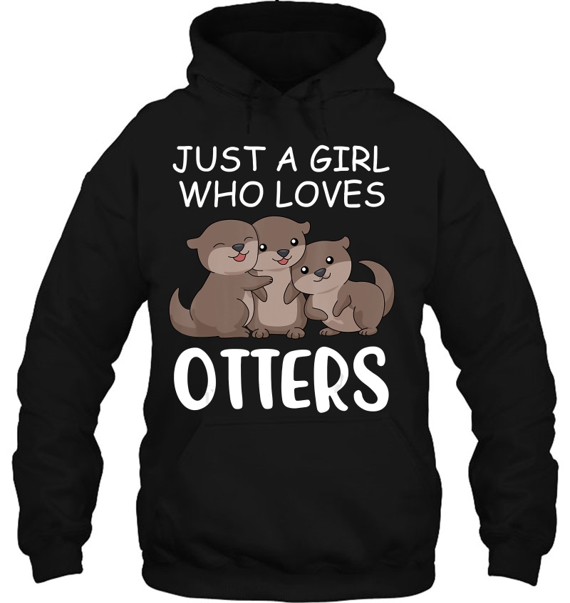 Cute Otter Shirt Women Sea Just A Girl Who Loves Otters Mugs