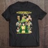 Earth Rumble Vi With Characters In Wresting Clothes Tee