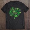 Ecology And Environmental With Green Tree Word Cloud Tee