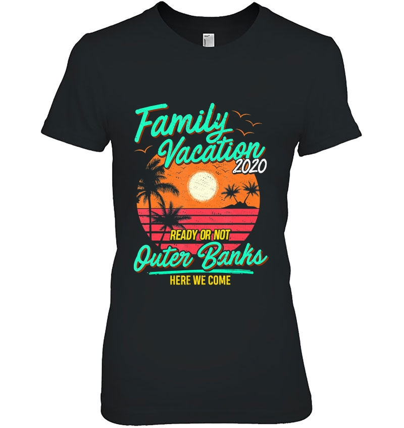 Family Vacation 2020 Outer Banks Beach Trip Funny Hoodie