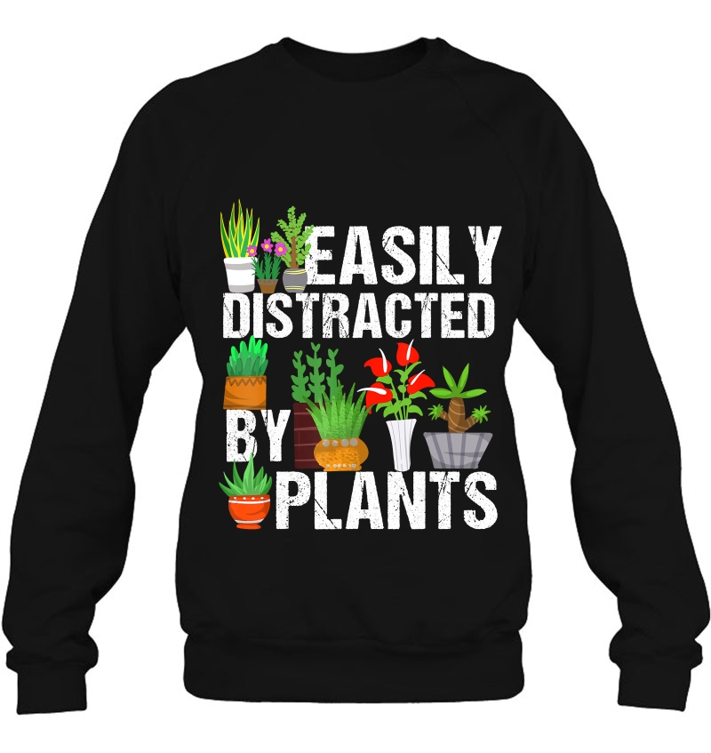 Easily Distracted By Plants Cool Gardening Gift Fan Mugs