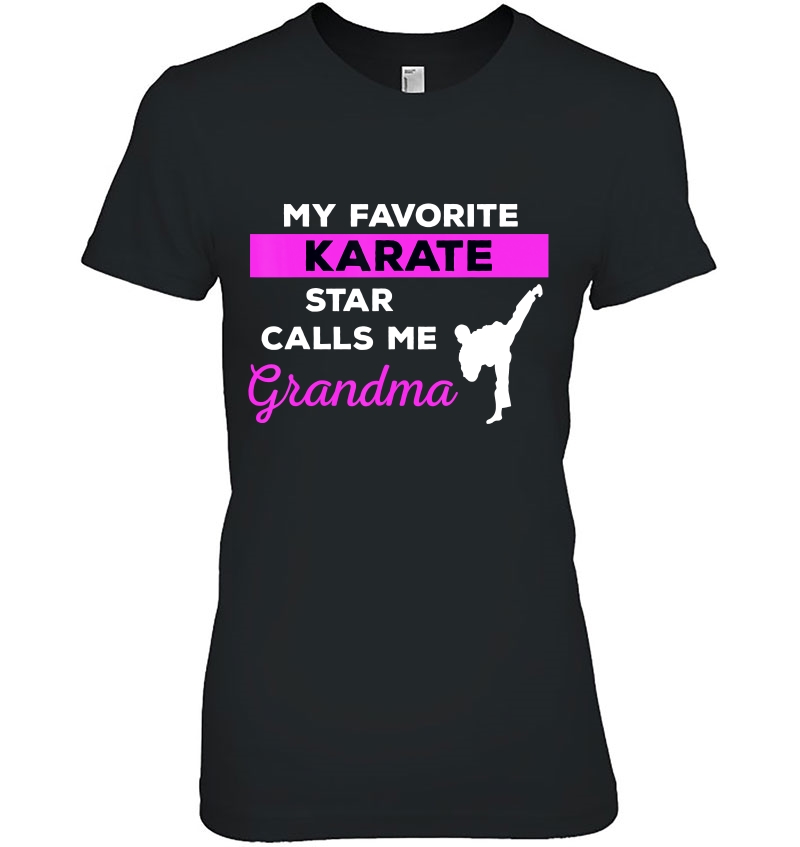 Funny Karate Grandma Tshirt Martial Arts Fighting Shirt Gift Hoodie