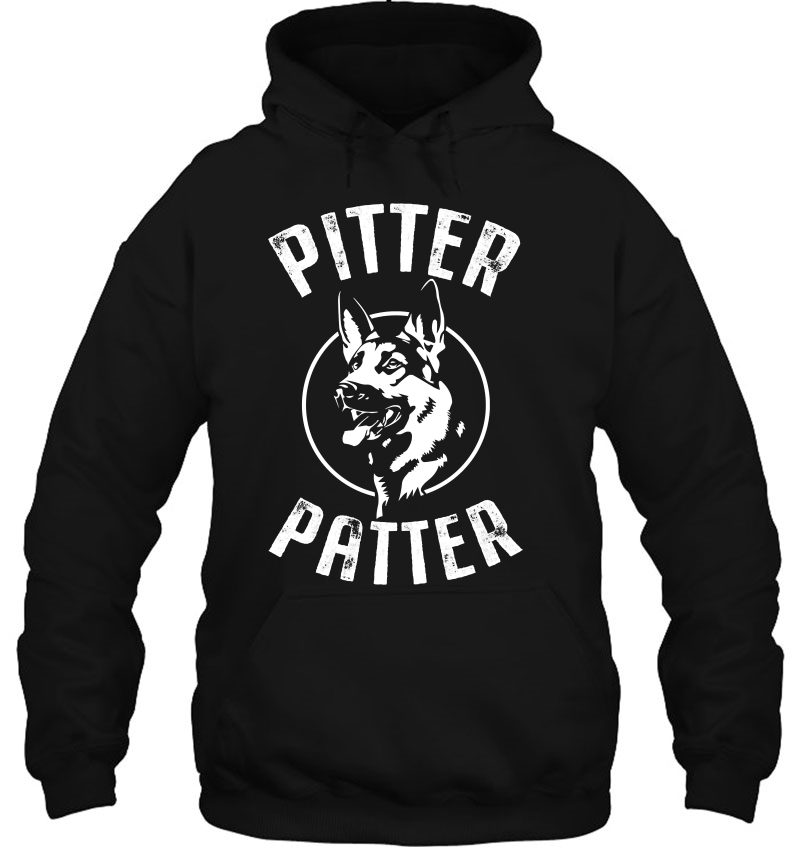 Funny Pitter Patter Arch Logo Hoodie