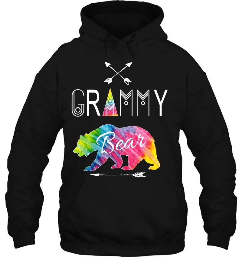 Grammy Bear Tye Die Family X-Mas Camping Mugs