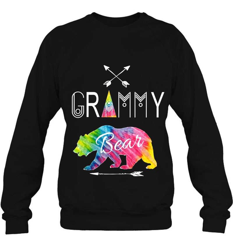 Grammy Bear Tye Die Family X-Mas Camping Mugs