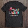 Grandma Tee - Blessed To Be Called Mommaw Colorful Art Tee