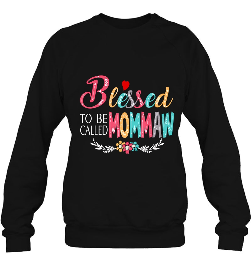 Grandma Tee - Blessed To Be Called Mommaw Colorful Art Mugs