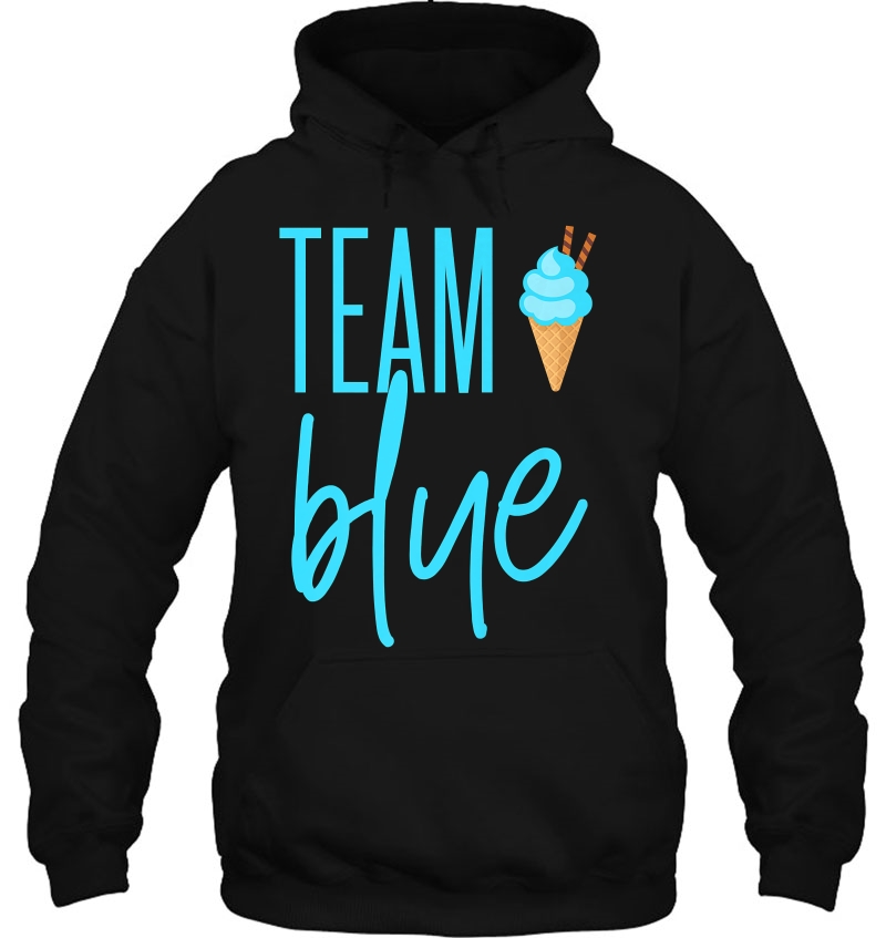 Ice Cream Gender Reveal - Team Blue Keeper Of The Gender Hoodie
