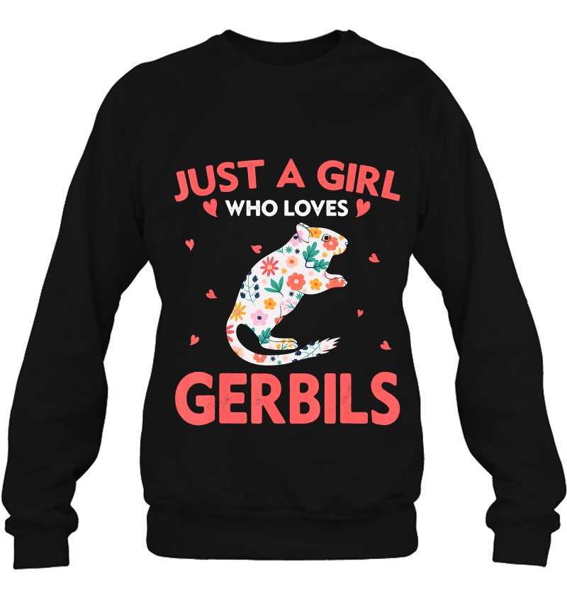 Just A Girl Who Loves Gerbils Tshirt Cute Animals Lovers Mugs